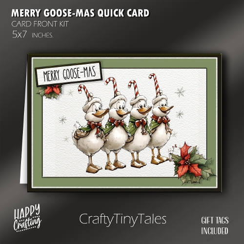 Merry Goose-mas Quick Card Kit-4