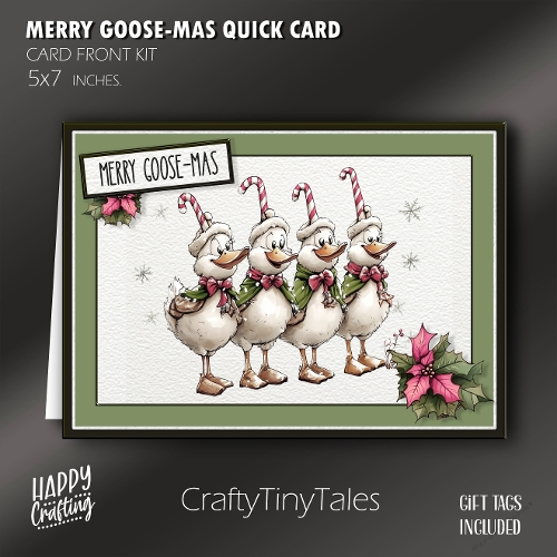 Merry Goose-mas Quick Card Kit-Pink-4