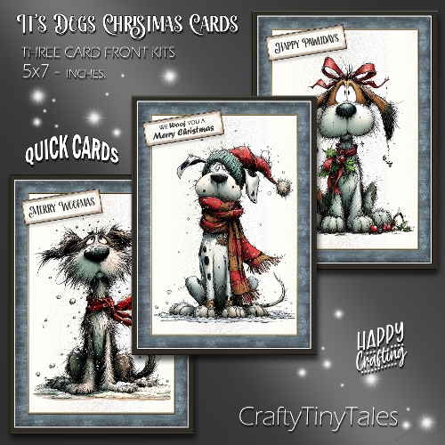 cup1407099_1784 - Its Dogs Christmas Cards Kit-2