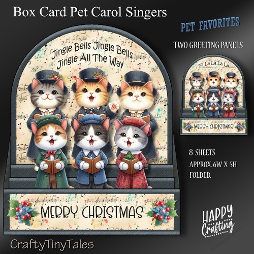 Box Card Pet Carol Singers-2