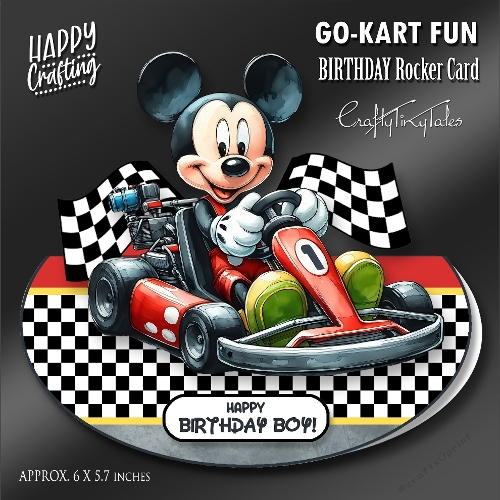 GO-KART-FUN Rocker Card K-1