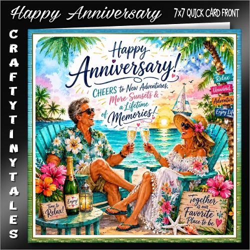 Happy Anniversary Card front Kit-1