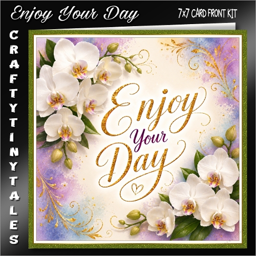 Enjoy Your Day Cardfront Kit-2