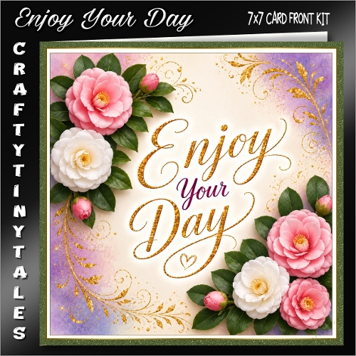 Enjoy Your Day Cardfront Kit-5