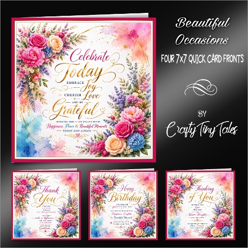 Beautiful Occasions Cardfronts Bumper Kit