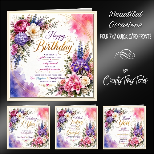 Beautiful Occasions Cardfronts Bumper Kit