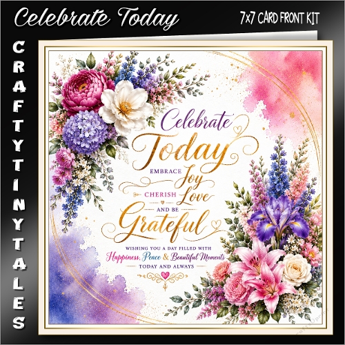Celebrate Today Cardfront Kit