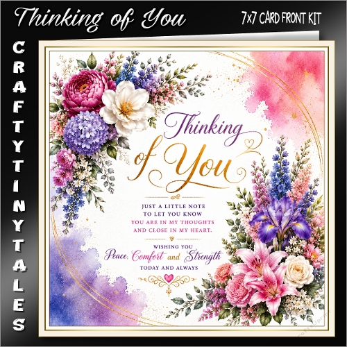 Thinking of You Cardfront Kit