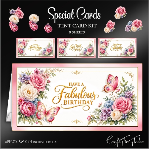 Special Cards Tent Card Kit
