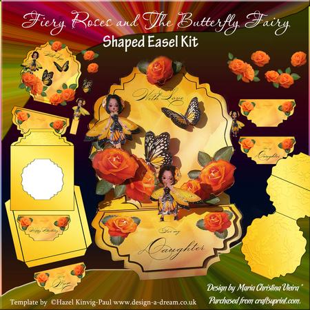 Fiery Roses and the Butterfly Fairy