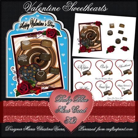 Valentine Sweethearts Baby Blue Kit