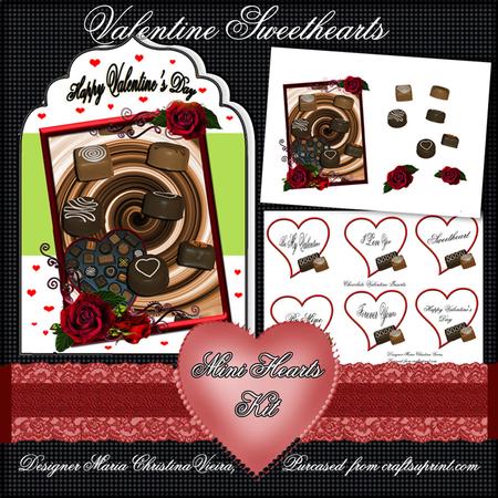 Valentine Sweethearts Mini Hearts