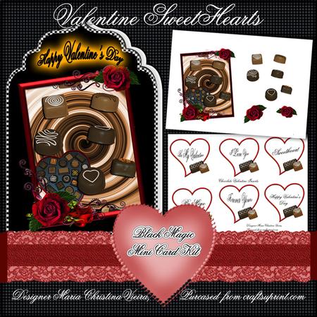Valentine Sweethearts Black Magic