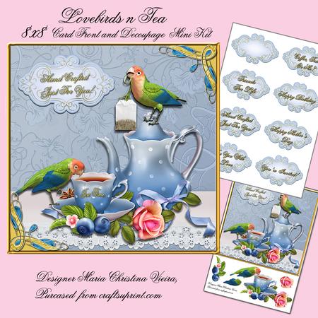Lovebirds N Tea 8x8 Mini Kit
