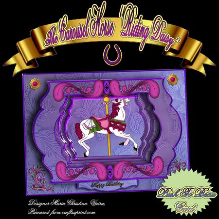The Carousel Horse Riding Daisy