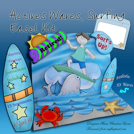 Active Wavessurfing, Easel Kit