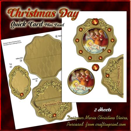 Christmas Day Quick Card Easel