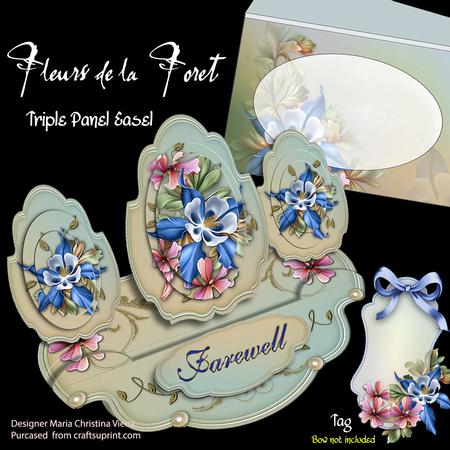 Fluers De La Foret Easel Kit