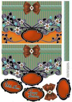 Warm Autumn Card Front