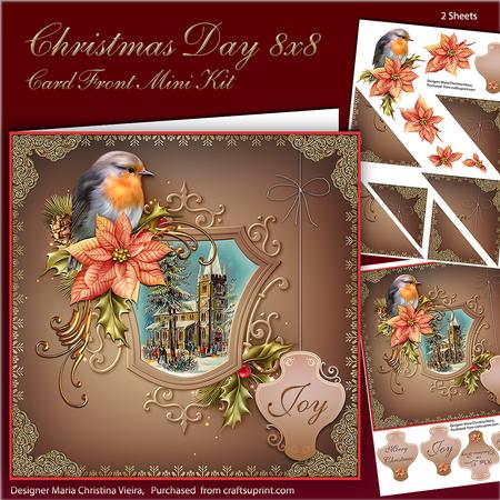 Christmas Day 8x8 Mini Kit