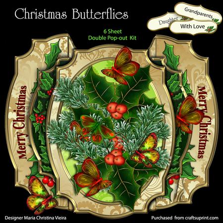 Christmas Butterflies