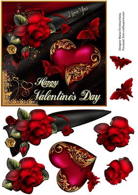 Valentine Redrose 6x6
