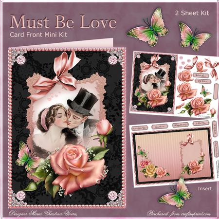 Must Be Love Card Front