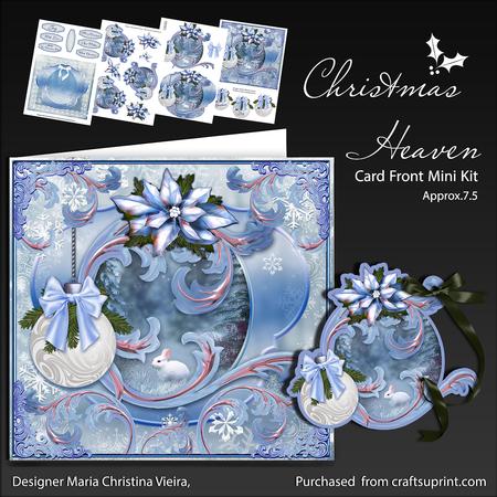 Christmas Heaven 7.5 Card Front