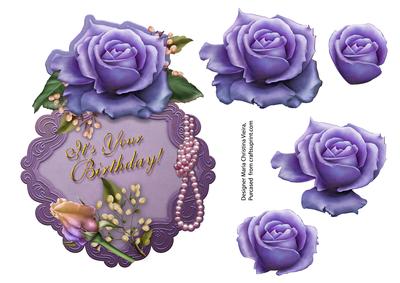 Rose Topper Your Birthday