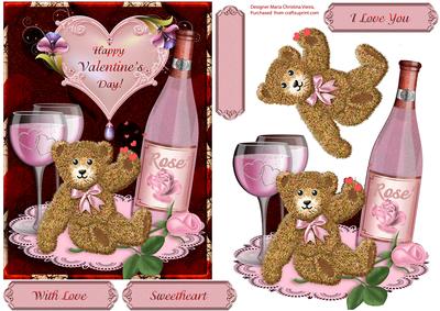 Pawful of Hearts Teddy Bear