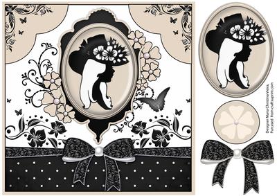 Elegant Tan Cameo