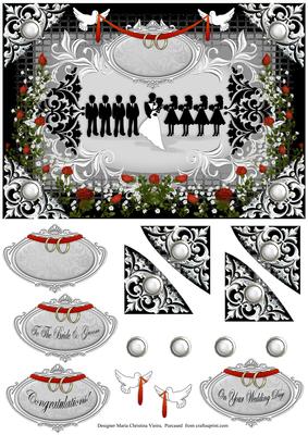 Bridesmaids and Groomsmen 6x8