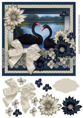 Black Swan Lake 7x7