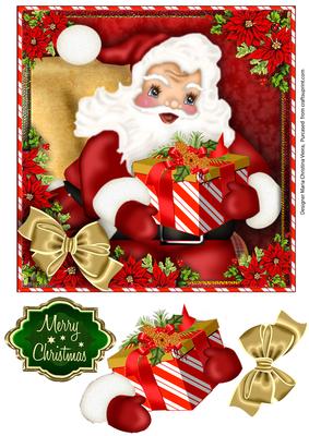 A Gift from Santa Card Front