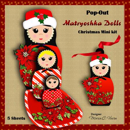 Matryoshka Christmas Dolls
