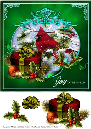 Green Christmas Greetings