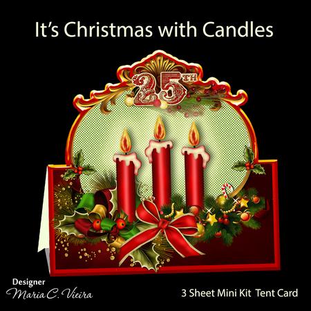 It's Christmas with Candles