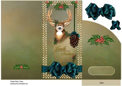 Family and Christmas Money Wallet