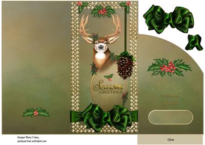 Seasons Greetings Money Wallet