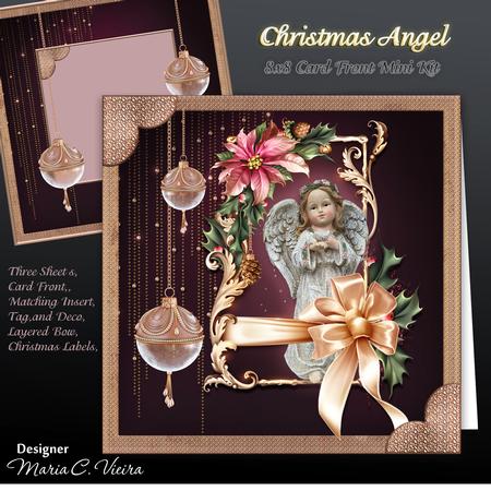 Christmas Angel 8x8 Mini Kit