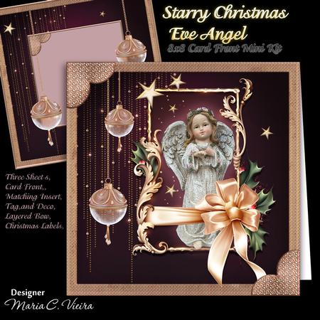 Starry Christmas Eve Angel