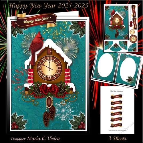Happy New Year 2021-2025 Mini Kit