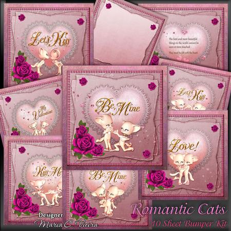 Romantic Cats Valentine Bumper Kit