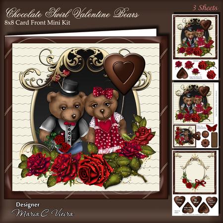 Chocolate Swirl Valentine Bears Kit