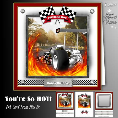 Your So Hot 8x8 Card Front Kit
