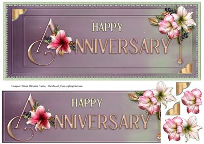 Happy Anniversary Large Dl