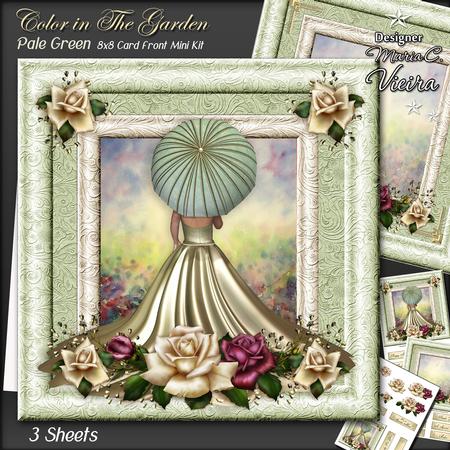 Color in the Garden Kit Pale Green