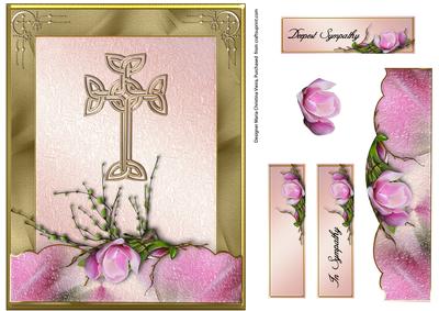 Deepest Sympathy 6x8 Card Front