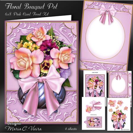 Floral Bouquet Pot 6x8 Mini Kit