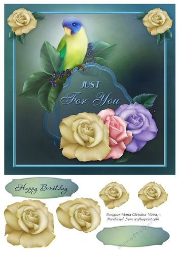 Wonderbird Just For You Birthday